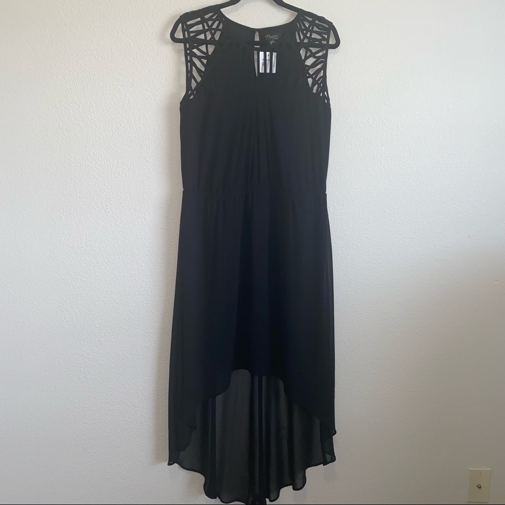 Thalia Sodi Lattice Detailed Hi Low Dress Size XL